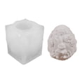 thumbnail image 1 of Festive Easter Egg Bunny Plaster Ornament Silicone Mold Diy Craft Reusable Easy Release for Home Classroom Tabletop Decor, 1 of 3