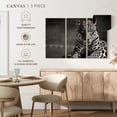 thumbnail image 5 of Elephant Stock Jaguar Eyes Pop Wall Art - Horizontal Multi Panel Canvas - Living Room Wall Decor - Animal Multi Panel - Gray And Black Decor - 57" x 36", 5 of 8