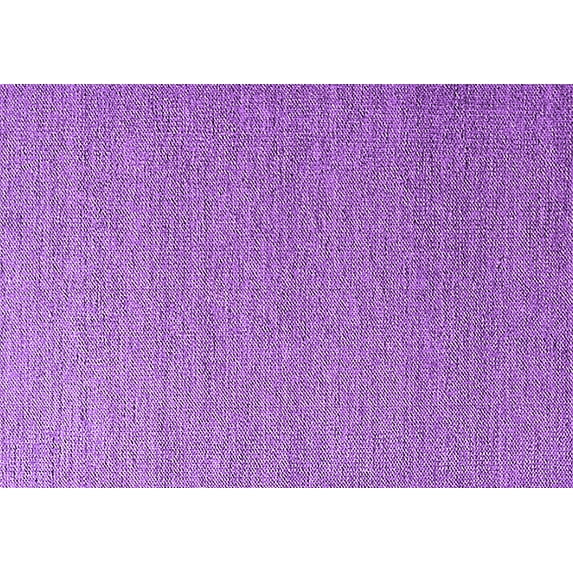 Ahgly Company Indoor Rectangle Solid Purple Modern Area Rugs, 5' x 7'