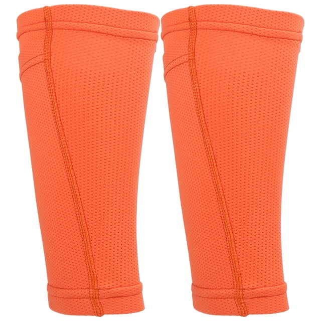 Calf Sleeve Soccer Sleeves Breathable Mesh Design Guard Lock Sleeve Ergonomic Shape Meticulous Tailoring Soccer Socks with Front Pocket for Soccer Training ANGGREK Otros