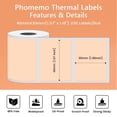 thumbnail image 2 of Etiquetas Térmicas Phomemo para M110/M120/M220/M150/M250/M221, 2 of 7