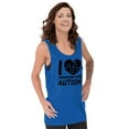 thumbnail image 4 of I Love Someone with Autism Puzzle Tank Top T Shirts Men Women Brisco Brands M, 4 of 6