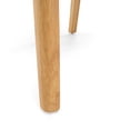 thumbnail image 6 of Noble House Caruso Mid-Century Modern 7 Piece Dining Set, Light Beige and Natural Oak, 6 of 12