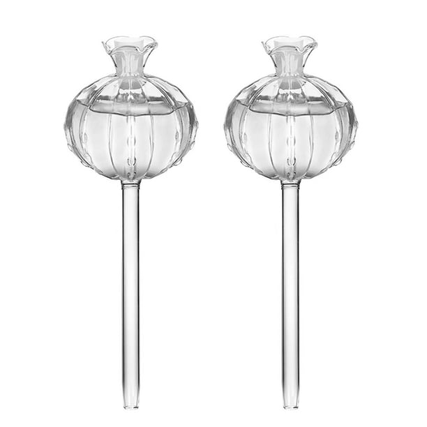 Maceta con diseño de cactus y bulbo de autorriego, dispositivo de riego automático, globos de riego para plantas de interior, riego para vacaciones.