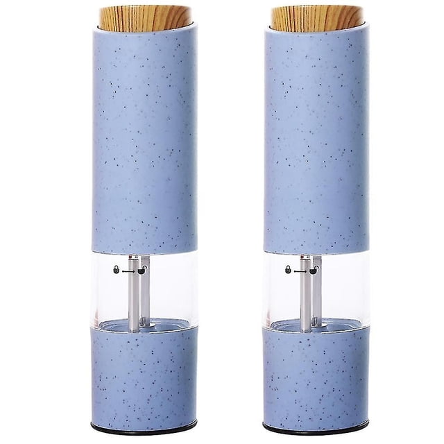 Enhance Flavor With Our Refillable Multi-Purpose Grinder, Natural Wood Material For A Rustic Touch, Adjustable Coarseness Offers Customizable Grind, 2Pcs