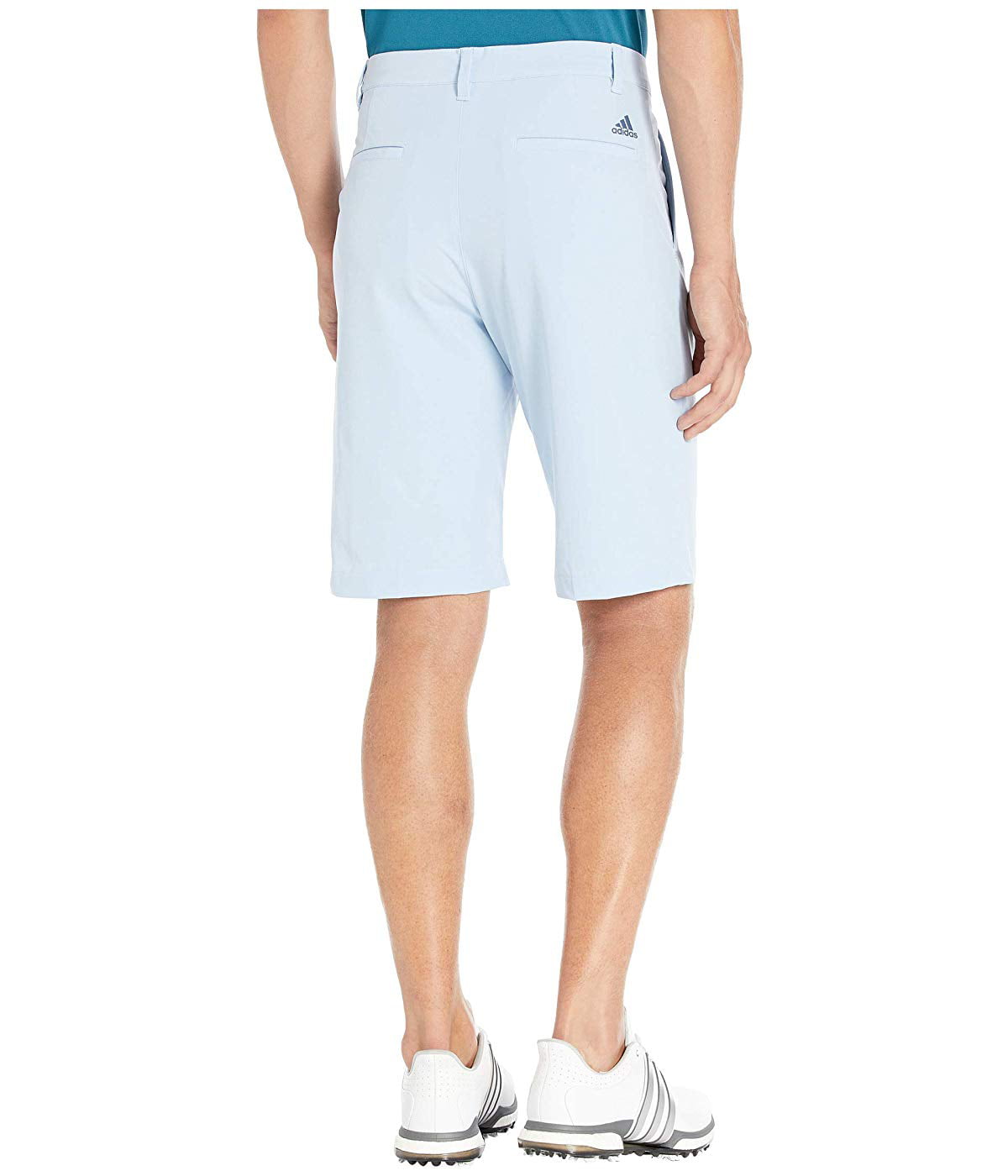 blue adidas golf shorts