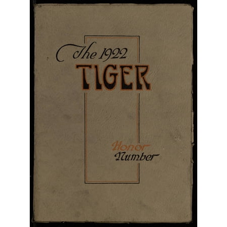 (Custom Reprint) Yearbook: 1922 South High School - Tiger Yearbook (Minneapolis, MN)