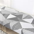 thumbnail image 3 of Armless Futon Sofa Cover, Non-Slip, Foldable, Stretch Printing, Armless Futon Sofa Cover, 2-3 Seater Sofa Cover, Armless Sofa Bed (Mocha), 3 of 6