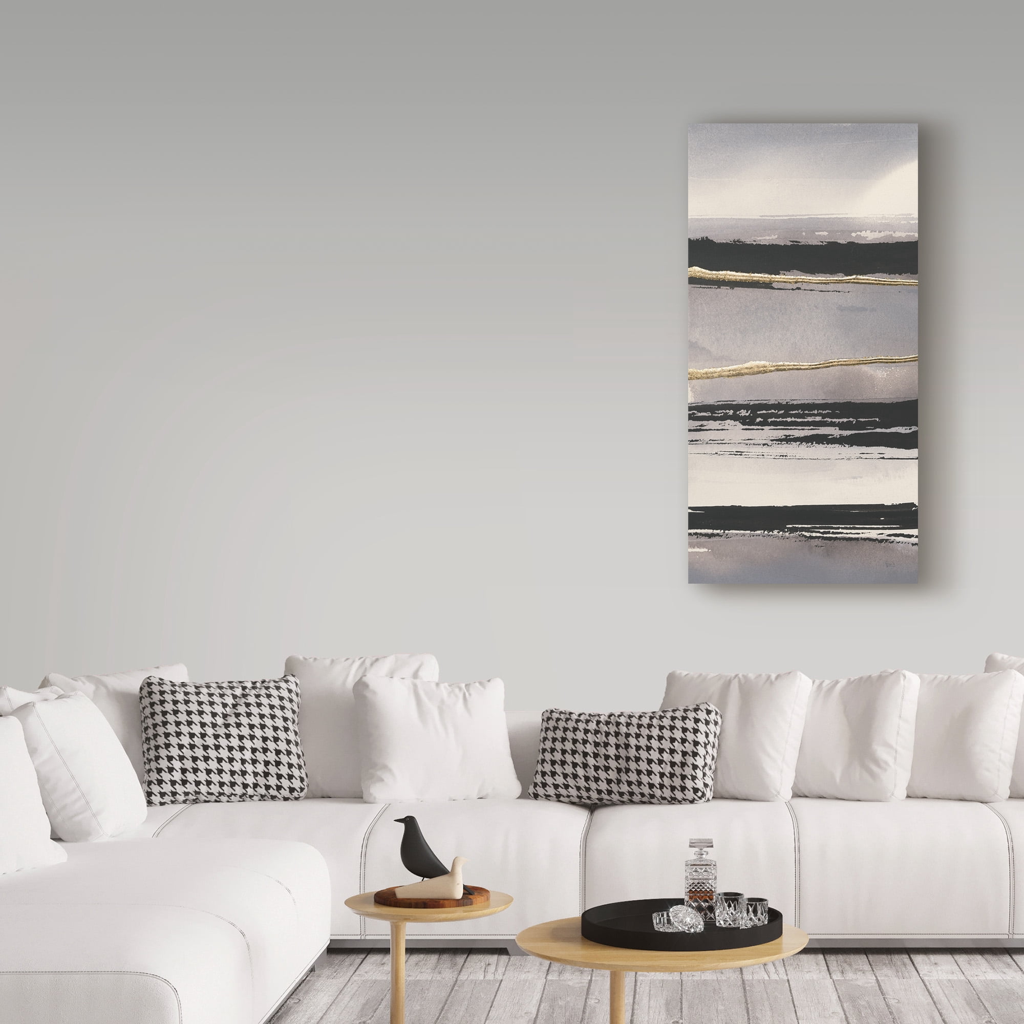 Trademark Fine Art 'Gilded Grey I Crop' Canvas Art by Chris Paschke
