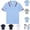 Black, variant on YOUYEDIAN Back to School Kids Polo Shirt Quick Dry Collared School Uniform Casual Athletic Short Sleeve Tee