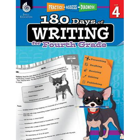 180 Days of Writing for Fourth Grade (Grade 4) : Practice, Assess,