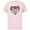Soft Pink, variant on Star Wars The Mandalorian Grogu Be My Valentine - Short Sleeve Cotton T-Shirt for Adults - Customized-Athletic Heather