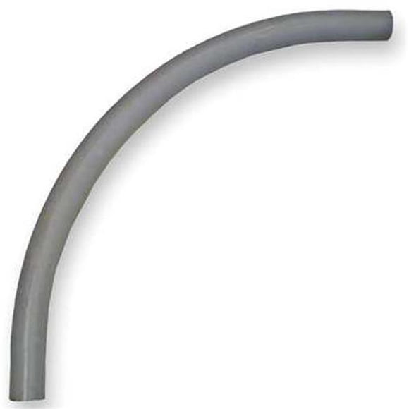 Kraloy Raccords 40STD1290 233408 SCH40 Rayon Standard Coude de Conduit de 90 Degrés - 1,25 Po