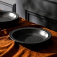 thumbnail image 3 of Stone Lain Orbit 4-Piece Pasta Bowl Set Stoneware, Charcoal, 3 of 5