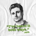 thumbnail image 2 of Psych Men's  Both Ways T-shirt White, 2 of 7