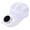 White, variant on COM1950s Solar Usb Charging Fan Hat,Detachable Top with 360° Rotating Cooling,Lightweight Breathable Design for Multi-Season Outdoor Activities