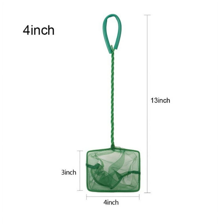 Fish Net for Fish Tank - Mesh Scooper with Extendable Handle up to