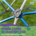 thumbnail image 3 of Jack & June Free-Standing Powder-Coated, UV Resistant Steel Jungle Gym Climber, 3 of 9