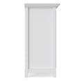 thumbnail image 3 of Simpli Home Amherst 57 inch Wide Solid Wood Transitional 8 Cube Storage Sofa Table in White, 3 of 10