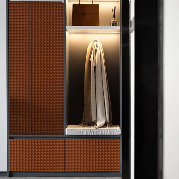 Self Adhesive Vinyl Black and White Shelf Liner Contact Paper