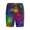 thumbnail image 4 of Rocae Bright Universe for Men's Soft Sleep Pajama Shorts, Waistband and Pockets, 4 of 9