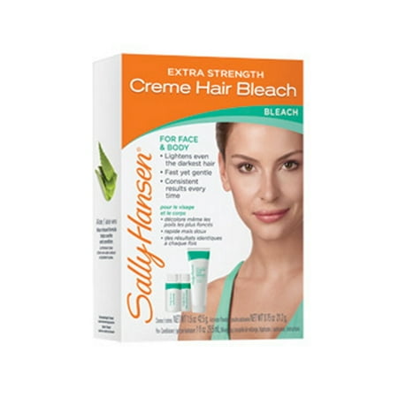 6 Pack Sally Hansen Extra Strength Creme Hair Bleach For Face