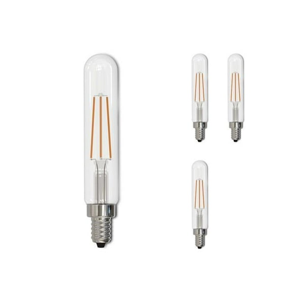 Bulbrite 862781 5W T8 Shape 2700K Dimmable Filament LED Bulb - Pack of 4