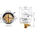 thumbnail image 3 of Shower Room Mixer Hot and Cold Water Mixing Valve G1/2" Mixer Shower Cabin Mixer, 3 of 5