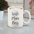 thumbnail image 5 of Shop4ever Wife Mom Boss Ceramic Coffee Mug Mother's Day Gift Idea (11 oz.), 5 of 5