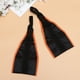 thumbnail image 5 of 1 par de correas de nailon gruesas para colgar, cinturones de dominadas para entrenamiento abdominal, barra de dominadas, suministros de gimnasio (naranja y negro), 5 of 5