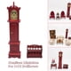 thumbnail image 2 of Reloj de juguete 1:12 Miniatura de madera para jugar a las casitas Muebles de juguete para casa de muñecas Simulación de hogar, 2 of 8