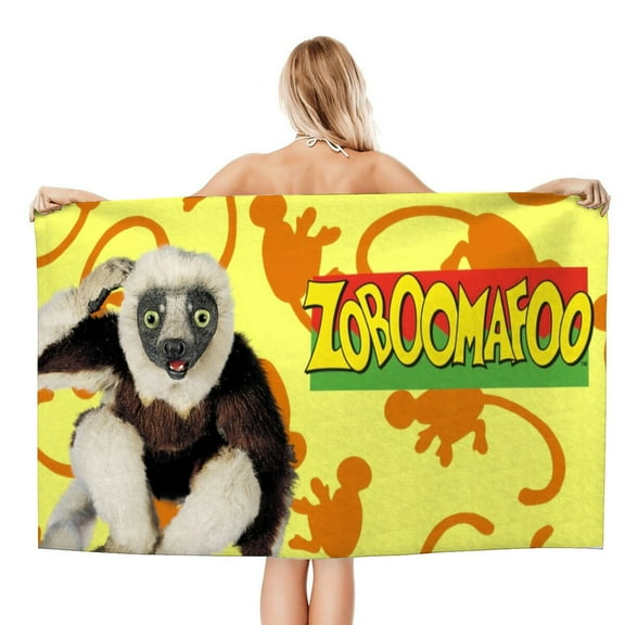 Zoboomafoo Gifts Beach Towel for Women Girl Birthday Inspired Fan Bath Outdoor Music Lover
