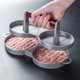 thumbnail image 4 of Prensa para hamburguesas, prensa para hamburguesas de bistec picado con doble molde, 12 cm ER, 4 of 5