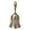 Matte gold, variant on Vintage Metal Hand Bell: Elegant Service Bell For Weddings & Home Decoration!
