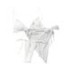 thumbnail image 4 of Txlixc Conjunto de traje de baño dividido para mujer, bikini con volantes+bragas con cordones+cobertores de malla Txlixc Moda, 4 of 8