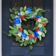 thumbnail image 1 of unbranded Guirnalda Floral Colgante Verde Decorativa Para Puerta Y Pared Con Detalles Finos, 1 of 8