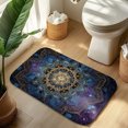 thumbnail image 6 of 1pc Mandalas Absorbent Non-Slip Bathroom Thickened Flannel Rug Decor,Soft,Quick Drying,Suitable For Indoor/outdoor Use,Bathrooms,Bedrooms,Kitchens,Terrace,Laundry Rooms,16"x24", 6 of 7
