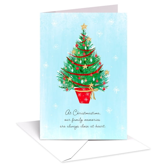 American Greetings Christmas Card for Family (They Help Make This Season Special)