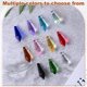 thumbnail image 4 of 50-Pack Prismas de Carámbano de Cristal, 34mm/1.34 Pulgadas Cristales Colgantes para Candelabros/Hogar/Ventanas/Jardín/DIY [Azul Lago], 4 of 7