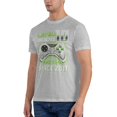 thumbnail image 4 of Level 10 Unlocked Awesome 2011 Men'S Basic Short Sleeve T-Shirt Gray Medium, 4 of 5