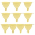 thumbnail image 6 of HONMEET Laboratory Funnels, Set of 10 Yellow Thick Plastic Funnels, and for Lab Use,, 6 of 8