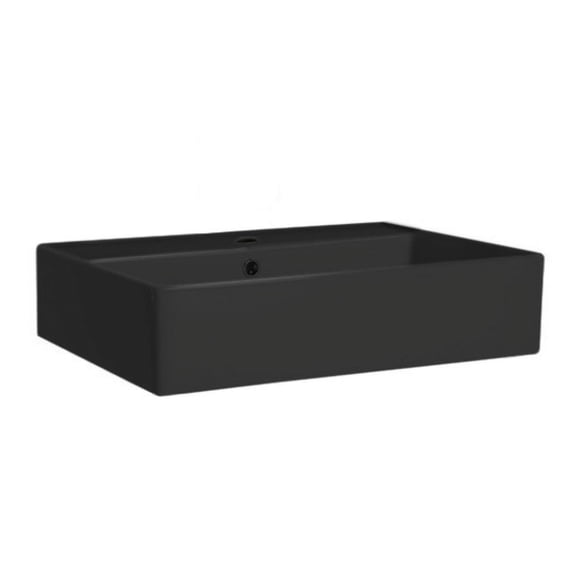 Nameeks Scarabeo 8031/R-60-49-ONE HOLE Scarabeo 23-5/8" Ceramic Wall Mounted / Vessel