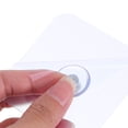 thumbnail image 2 of 12 ganchos adhesivos transparentes para colgar cuadros, sin taladros, resistentes y autoadhesivos para baño y cocina., 2 of 6