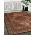 thumbnail image 3 of Ahgly Company Machine Washable Indoor Rectangle Traditional Saffron Red Area Rugs, 7' x 9', 3 of 7