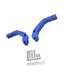 thumbnail image 3 of Soporte para guardamanos de motocross de aleación de aluminio, fácil de instalar. 28 mm azul, 3 of 9