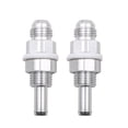 thumbnail image 1 of relayinert 2PCS Hose Barb Adapter 6AN-5/16 Manual Fuel Tank Fitting Aluminum Alloy Fine Workmanship Car Accessory Cars Home Man, 1 of 6
