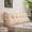 Beige, variant on Headboard Pillow Queen, Triangle Pillows for Headboard, Head Board Backrest Wedge Pillow for Reading Sitting Working, Daybed Pillows with Removable Cover for Bed Dorm Sofa, Dark Grey