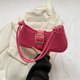 thumbnail image 4 of Bolso tipo cartera para mujer con hebilla, correas ajustables para los hombros, bolso para citas diarias para mujer, 4 of 9