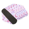 thumbnail image 3 of Menstruel 5 Pcs Protège-Dessous Menstruels Lavables Réutilisables Anti-Fuites en Charbon de Bambou pour Femmes Taille m, 3 of 8