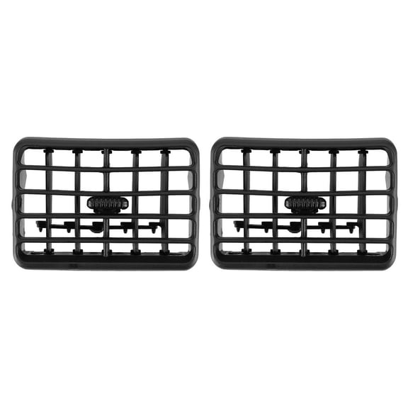 Guwzn 2Pcs Air Heater Dash Bezel Vents For Toyota 4Runner,for Toyota Tacoma 1996-2002 A/C Black